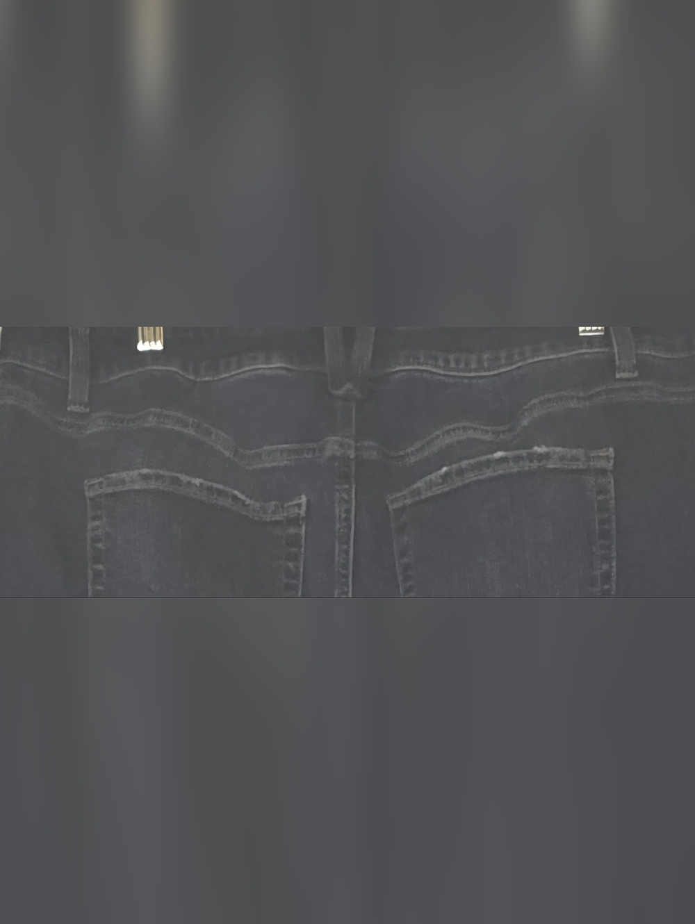 Curvy High Rise Crop Jeans 16W | Waist Gap Fix Denim Chic Night Out Style - Picture 10 of 12